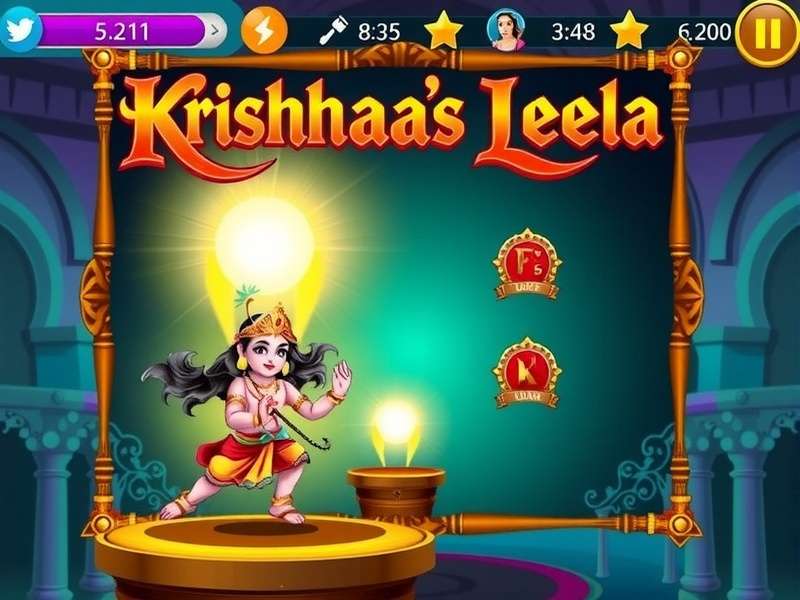 Krishna S Raas Leela Game Screenshot